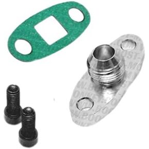Boost Monkey® Turbo Oil Drain Outlet Flange Adapter -AN10-10AN Fitting