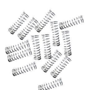 15pcs 304 Stainless Steel Compression Spring 1mm Wire Diameter 14mmOuter Diameter 50mm Length