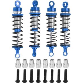 RC Car Shock Absorber,RC Metal Front Rear Shock Damper for Traxxas Teton 1/18 RC Car Upgrade Parts(Blue)