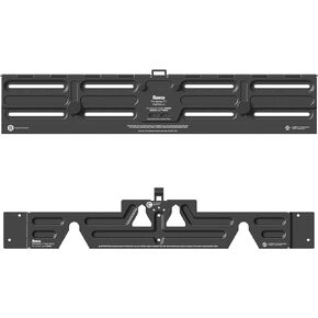 Roku Wall Mount Kit for 75-Inch Pro Series TV - Ultra-Slim with Minimalist, Flat Design - Hinged TV Mount and Kickstand for Easy Access to Cables