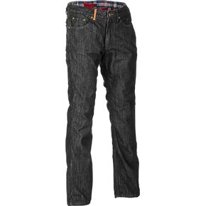 Highway 21 Blockhouse Jeans, Protective Straight-Leg Motorcycle Riding Jeans for Men with Knee- and Hip-Armor Pockets