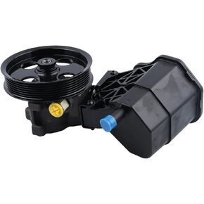 Power Steering Pump with Pulley & Reservoir for 2002-2007 Dodge Ram New Power Assist Pump 150096-70269 20-70269