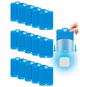 15 Pack Refill Cartridges Kit Compatible with Raid Plug-in Blue Light Indoor, Replacement Glue Cards Refillable Glue Boards Sticky Glue Pads