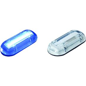 T-H MARINE Aqua Blaze Waterproof Extreme LED Underwater Light - Oval 3.5" x 1.5", Blue