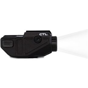 Viridian CTL Custom for Glock17/G19/G22/G23, Rechargeable, No Batteries, Compact High Output 550 Lumen Weapon Light, with SAFECharge Power Source, Rail Mounted, Instant-ON®