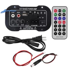 2 Channel Bluetooth Amplifier Marine, Acouto 5 Inch Auto Car Digital Bluetooth Amplifier HiFi Bass High Power Stereo Audio AMP Digital Bluetooth Amplifier Board Kit