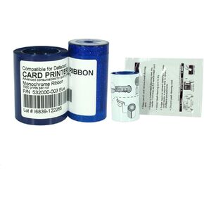 532000-003 Blue Monochrome Ribbon Tape Compatible for Datacard SP35 SP35plus SP55 SP55plus SP75 SP75plus FP65 FP65i SD260 SD360 SD460 Card Printer 1000 Images