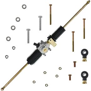 Steering Rack and Pinion with Tie Rod Ends Replacement for Polaris Ranger 400 500 800 Crew 500 1823465 2010-2016