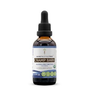 Cramp Bark USDA Organic | Alcohol-Free Extract, High-Potency Herbal Drops | Made from 100% Certified Organic Cramp Bark (Viburnum Opulus) Dried Bark 2 OZ