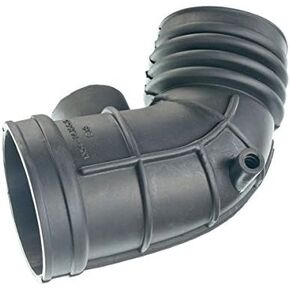A-Premium Engine Air Intake Hose Tube W/Clamps [fits DOHC, 6Cyl 2.8L, Gas] Compatible with BMW [E39 Series] 525i 01-03, 528i 99-00, [Mass Air Flow Sensor (MAF) To Throttle Body], Replace# 13541435625