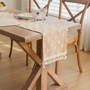 Fall Table Runner Yellow, Autumn Thanksgiving Kitchen Dining Fall Runner for Table, Fall Decorations for Home Table Runners 90 inches Long