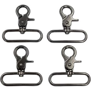 8pcs Strong Zinc Alloy Webbing Strap Swivel Trigger Clip Snap Hook Lobster Clasps Buckles