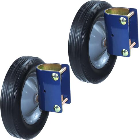 S16100600 Gate Wheel for Round Tube Gates 1-5/8" to 2" in Diameter, Quality Solid Steel Structure and Highly Hard Rubber Material for Various Terrains Such as Concrete, Grass, Gravel Ground in Saudi Arabia