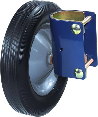 S16100600 Gate Wheel for Round Tube Gates 1-5/8" to 2" in Diameter, Quality Solid Steel Structure and Highly Hard Rubber Material for Various Terrains Such as Concrete, Grass, Gravel Ground in Saudi Arabia