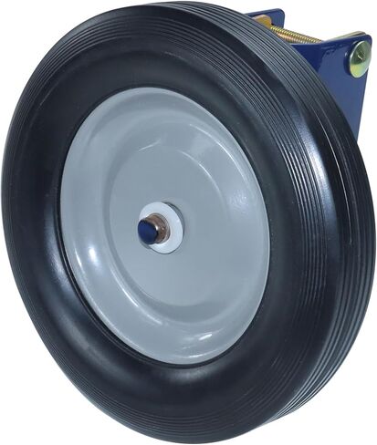 S16100600 Gate Wheel for Round Tube Gates 1-5/8" to 2" in Diameter, Quality Solid Steel Structure and Highly Hard Rubber Material for Various Terrains Such as Concrete, Grass, Gravel Ground in Saudi Arabia