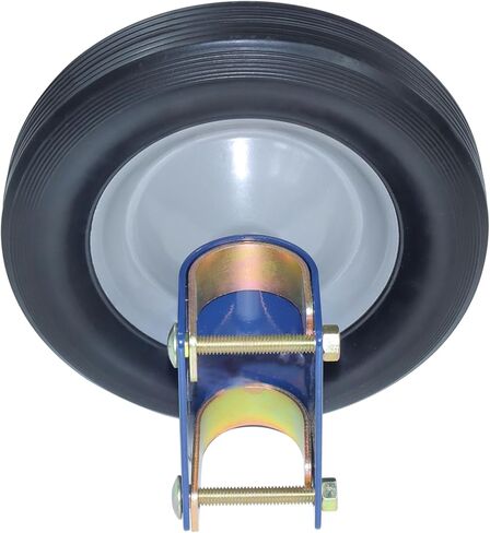 S16100600 Gate Wheel for Round Tube Gates 1-5/8" to 2" in Diameter, Quality Solid Steel Structure and Highly Hard Rubber Material for Various Terrains Such as Concrete, Grass, Gravel Ground in Saudi Arabia