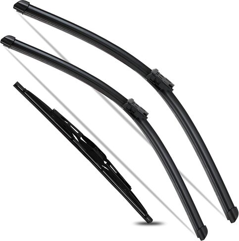 استبدال ممسحة الزجاج الأمامي من WINNERS متوافق مع 2021 Chevy Trailblazer، شفرات ممسحة لسيارتي، تتضمن شفرة ممسحة أمامية 24 بوصة، 18 بوصة وشفرة ممسحة خلفية 13 بوصة in Kuwait