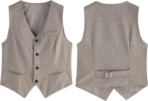 سترة WEISIPU للسيدات بتصميم Steampunk العتيق وياقة صدرية وصدرية بظهر متسابق in Kuwait