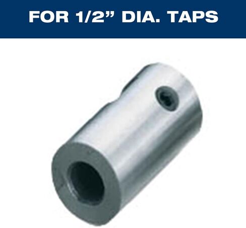 CS Unitec 3/4" Weldon Tap Holder for 1/2" Diameter Taps - Mag Drill Tap Collet - Fits Standard Weldon Chucks On Most Magnetic Drill Presses (TCM 1/2) in Saudi Arabia