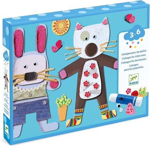 DJECO Le Petit Artist Collages for Little Ones Activity Set in Saudi Arabia
