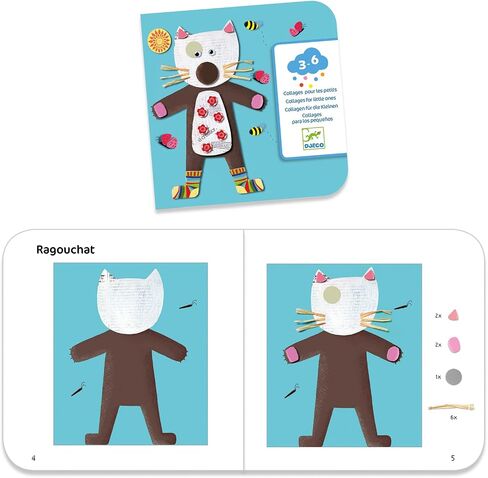 DJECO Le Petit Artist Collages for Little Ones Activity Set in Saudi Arabia