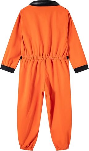 LENSOUS Kids Astronaut Air Force Flight Suit Costume Space Pilot Fighter Jumpsuit Halloween Role Play for Boys Girls in Saudi Arabia