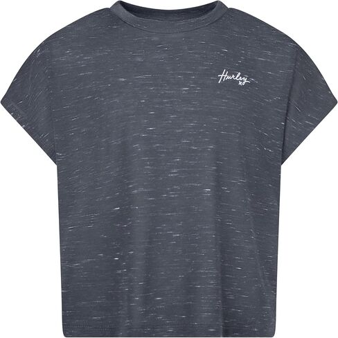 Hurley Girls' Soft Knit Basic T-Shirt in Saudi Arabia