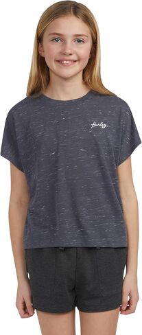 Hurley Girls' Soft Knit Basic T-Shirt in Saudi Arabia
