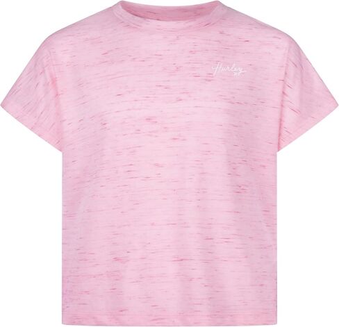Hurley Girls' Soft Knit Basic T-Shirt in Saudi Arabia