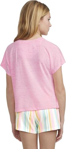 Hurley Girls' Soft Knit Basic T-Shirt in Saudi Arabia