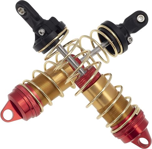 DKKY Aluminum Alloy Shock Absorber Locking Design for 1/10 1/8 ARRMA Short Course Truck (113MM, Blue) in Saudi Arabia