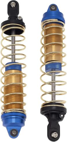 DKKY Aluminum Alloy Shock Absorber Locking Design for 1/10 1/8 ARRMA Short Course Truck (113MM, Blue) in Saudi Arabia