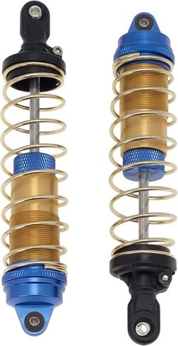 DKKY Aluminum Alloy Shock Absorber Locking Design for 1/10 1/8 ARRMA Short Course Truck (113MM, Blue) in Saudi Arabia