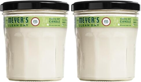 Mrs. Meyer's Clean Day Soy Candle, Iowa Pine 7.2 Ounce (Pack of 2) in Saudi Arabia