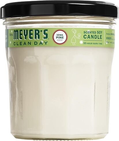 Mrs. Meyer's Clean Day Soy Candle, Iowa Pine 7.2 Ounce (Pack of 2) in Saudi Arabia