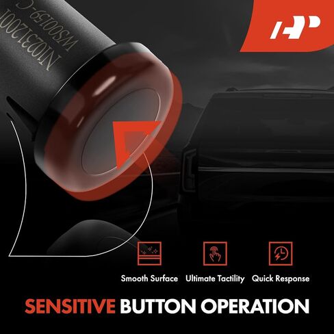 A-Premium Rear Hatch Button Back Liftgate Window Glass Release Switch - Compatible with Chevy, GMC, Cadillac Models - Suburban 1500 2500, Tahoe, Yukon, Escalade - 2007-2014 - Replace 15798062 22863048 in Saudi Arabia