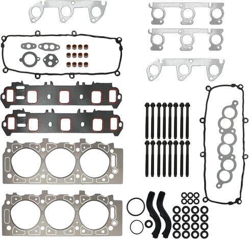 مجموعة حشية رأس الأسطوانة من IRONTEK HB21505 مناسبة لسيارات Ford 2001-2007 Taurus، وMercury 2001-2005 Sable # ES72174 in Saudi Arabia