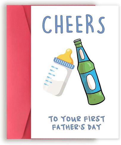Funny Bonus Dad Card for Fathers Day, Fathers Day Gift for Stepdad, Dad Birthday Gifts from Stepdaughter Stepson, Step Father's Day Card, Dna Doesn't Make You Family, Love Does in Saudi Arabia