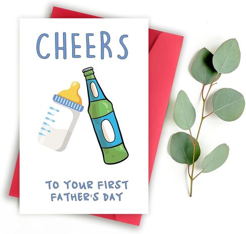 Funny Bonus Dad Card for Fathers Day, Fathers Day Gift for Stepdad, Dad Birthday Gifts from Stepdaughter Stepson, Step Father's Day Card, Dna Doesn't Make You Family, Love Does in Saudi Arabia