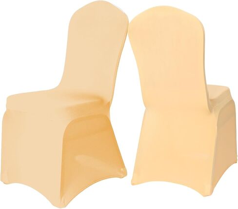 Stretch Spandex Chair Cover, 20PCS Dining Room Chair Covers, Universal Washable Decoration Elastic Chair Slipcovers for Wedding Party Holidays, Celebration(Purple, 20pcs) in Saudi Arabia