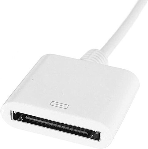 أبيض Apple 30pin أنثى إلى USB 3.1 Type-C USB-C مزامنة بيانات شحن محول كابل الهاتف الخليوي محولات OTG كابلات USB الملحقات والكابلات والوصلات in Saudi Arabia