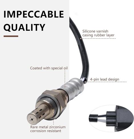 مستشعر الأكسجين 234-4587 مستشعر O2 المنبع متوافق مع دودج تشارجر داكوتا دورانجو رام ستراتوس جيب رانجلر ليبرتي جراند شيروكي كرايسلر سيبرينغ 300 فولكس فاجن روتان in Kuwait