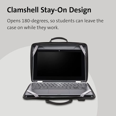 Kensington LS520 Stay-On Case for 11.6" Chromebooks & Laptops (K60854WW), Grey in Saudi Arabia