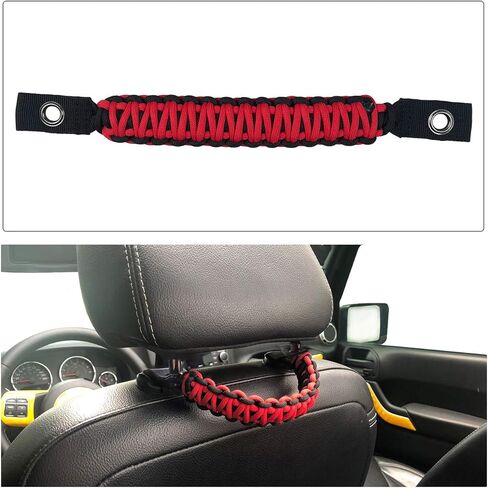 1 قطعة المقبض لسيارة جيب رانجلر JK TJ JL 1987-2020 المقعد الخلفي المقبض مقابض السلامة الخلفية المقبض الأمامي مسند الرأس المقبض in Kuwait