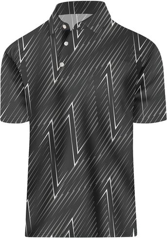 Golf Shirts for Men, Funny Hawaiian Golf Polo Shirt Gifts Dry Fit in Saudi Arabia