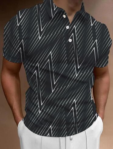 Golf Shirts for Men, Funny Hawaiian Golf Polo Shirt Gifts Dry Fit in Saudi Arabia