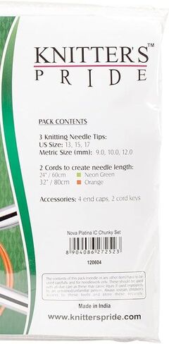 Knitter's Pride-Nova Platina Chunky Interchangable Set in Saudi Arabia