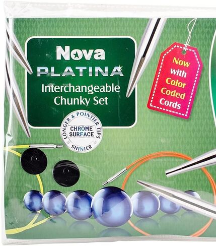 Knitter's Pride-Nova Platina Chunky Interchangable Set in Saudi Arabia