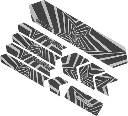 Bike Frame Reflective Stickers, Bike Frame 3D Night Reflection Sticker Obvious for Mountain Bikes for DH Downhill Vehicles in Saudi Arabia