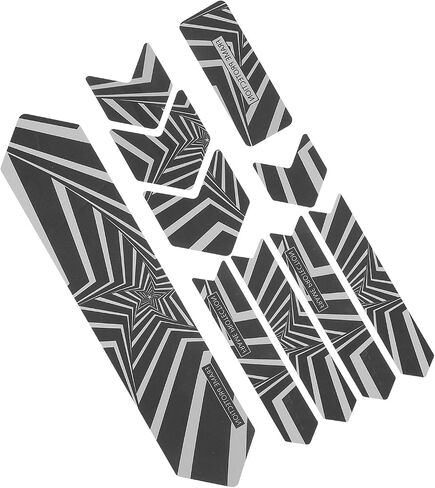 Bike Frame Reflective Stickers, Bike Frame 3D Night Reflection Sticker Obvious for Mountain Bikes for DH Downhill Vehicles in Saudi Arabia